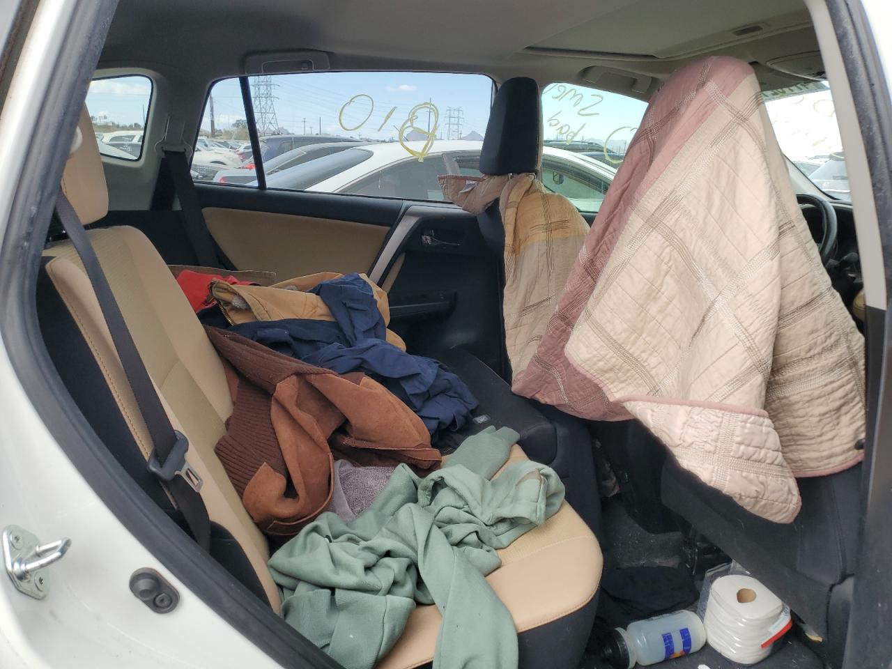 2018 Toyota RAV 4 VIN JTMWFREV2JJ180434 Copart auction photo, biohazard/chemical damage thumbnail 10