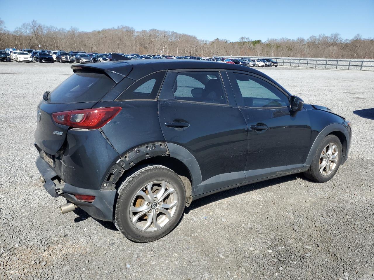 2019 Mazda CX-3 VIN JM1DKDB77K0427546 Copart auction photo, front end / rear end damage thumbnail 3
