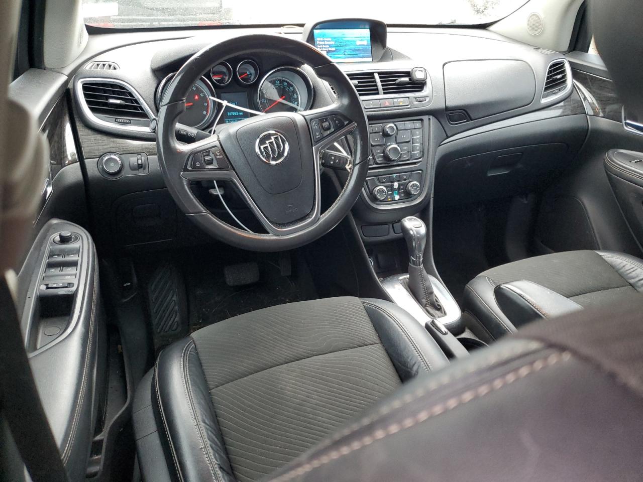 2014 Buick Encore VIN KL4CJBSB8EB612277 Copart auction photo, front end / side damage thumbnail 8