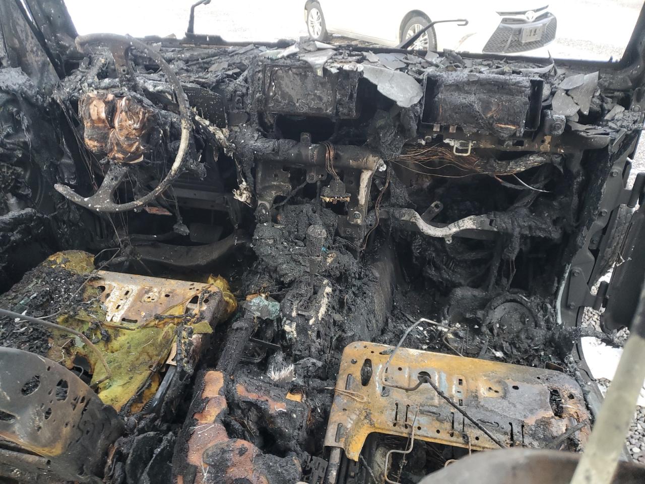 2015 Jeep Wrangler VIN 1C4BJWEGXFL714921 Copart auction photo, burn damage thumbnail 8