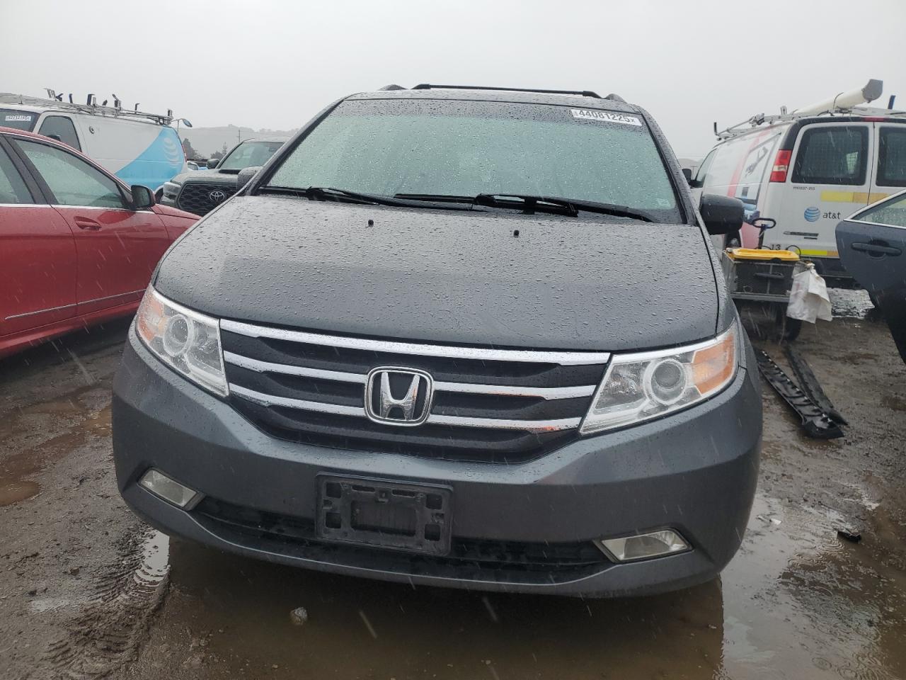 2012 Honda Odyssey VIN 5FNRL5H61CB020185 Copart auction photo, side damage thumbnail 5
