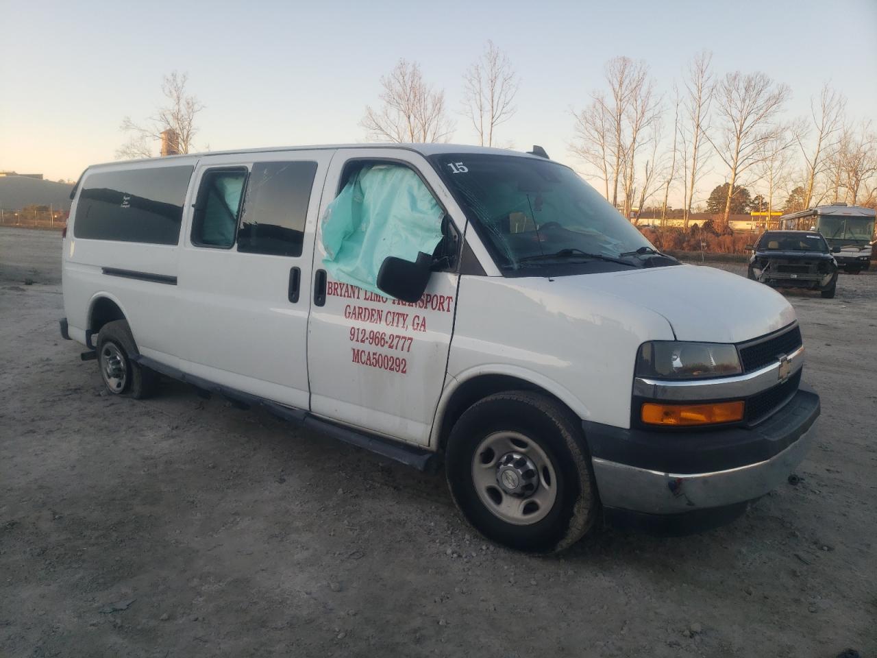 2019 Chevrolet Express VIN 1GAZGPFP0K1179663 Copart auction photo, all over damage thumbnail 4