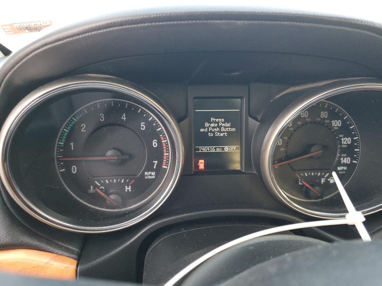 2012 Jeep Grand Cherokee VIN 1C4RJFCT5CC234845 Copart auction photo, burn - engine damage thumbnail 9