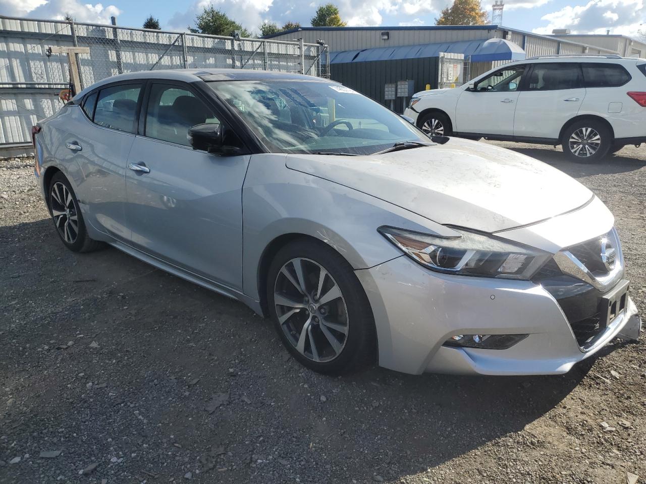 2017 Nissan Maxima VIN 1N4AA6AP6HC438411 Copart auction photo, front end / front end damage thumbnail 4