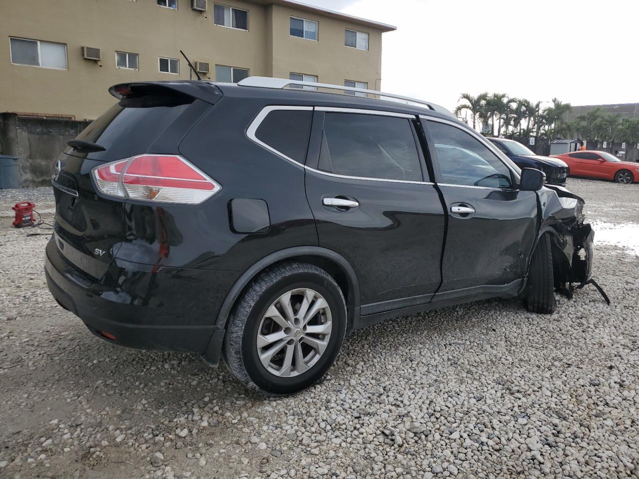 2016 Nissan Rogue VIN KNMAT2MT5GP679597 Copart auction photo, front end / undercarriage damage thumbnail 3