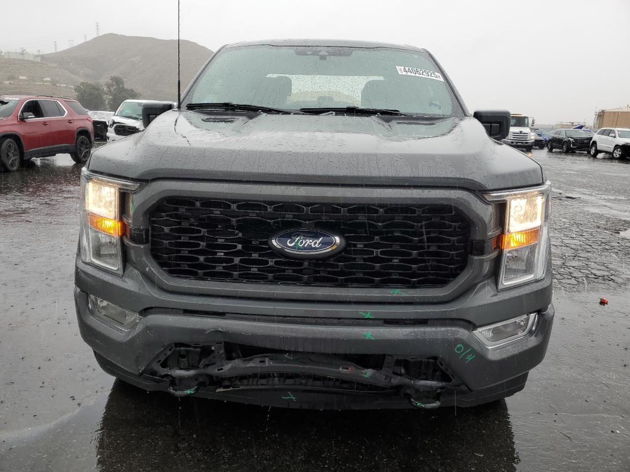 2021 Ford F-150 VIN 1FTEW1EP4MKE54083 Copart auction photo, front end / rear end damage thumbnail 5