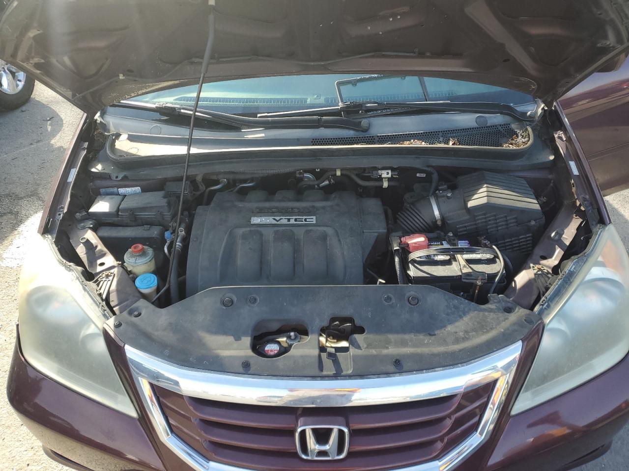 2010 Honda Odyssey VIN 5FNRL3H40AB106023 Copart auction photo, side damage thumbnail 14