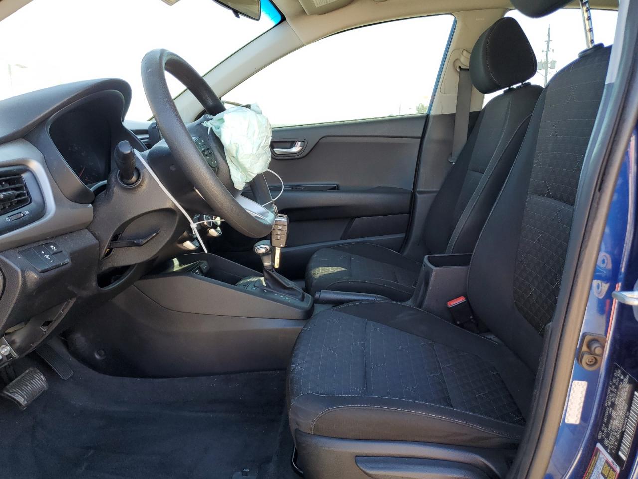 2020 KIA Rio VIN 3KPA24AD2LE313568 Copart auction photo, front end damage thumbnail 7
