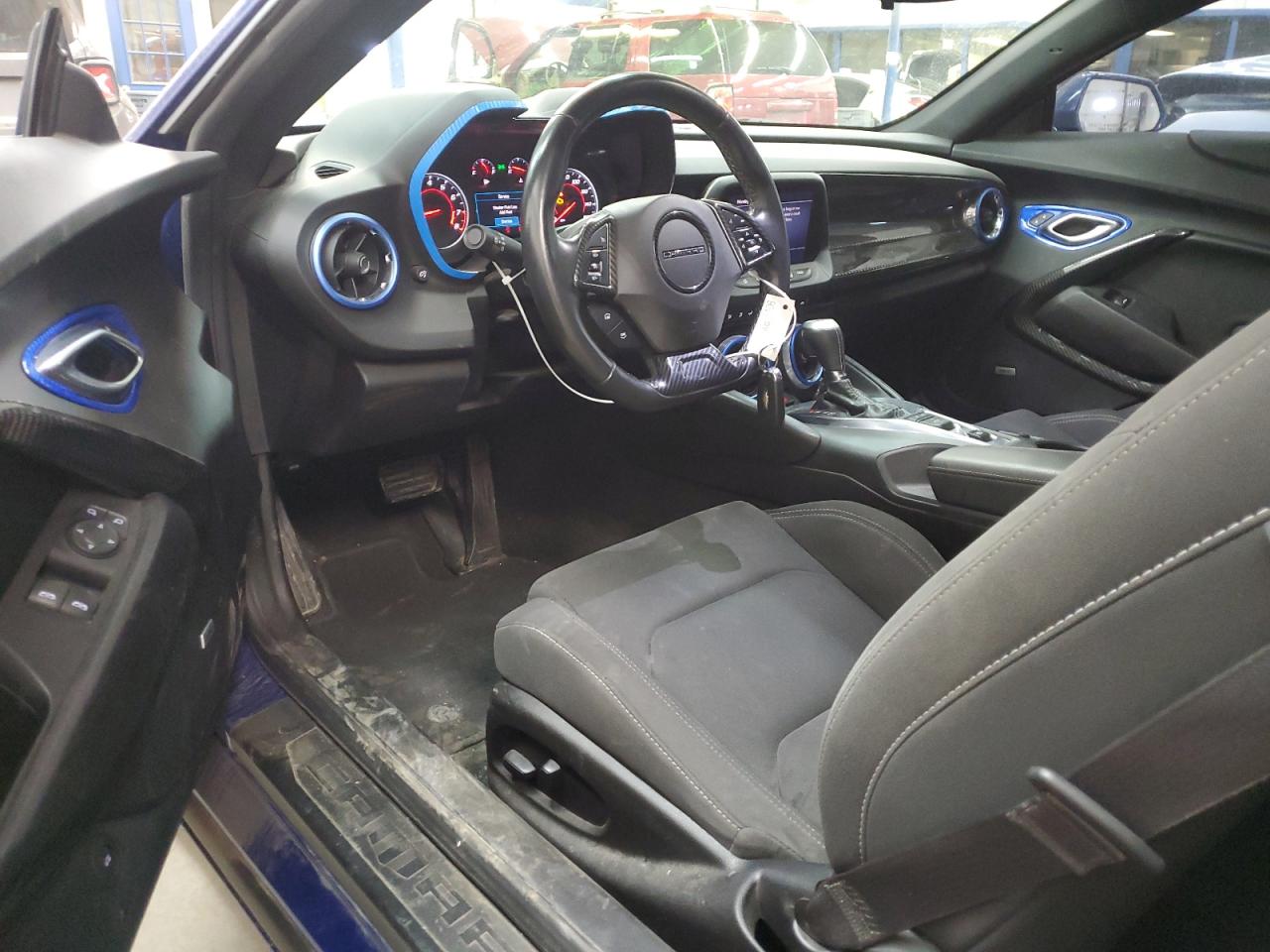 2020 Chevrolet Camaro VIN 1G1FB1RS9L0148837 Copart auction photo, front end / side damage thumbnail 8