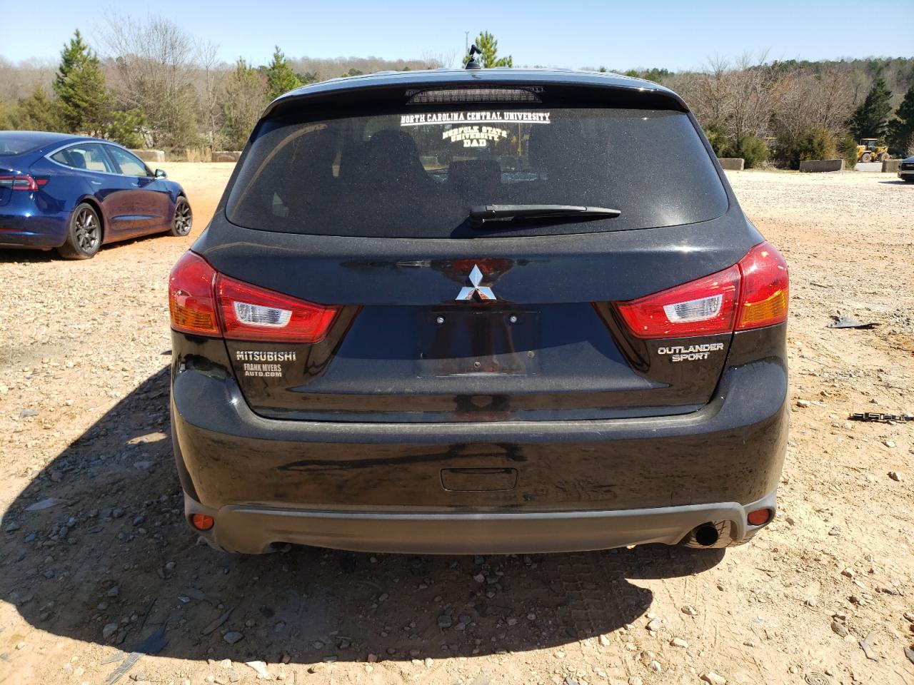 2016 Mitsubishi Outlander VIN JA4AP3AU8GZ063186 Copart auction photo, side / front end damage thumbnail 6