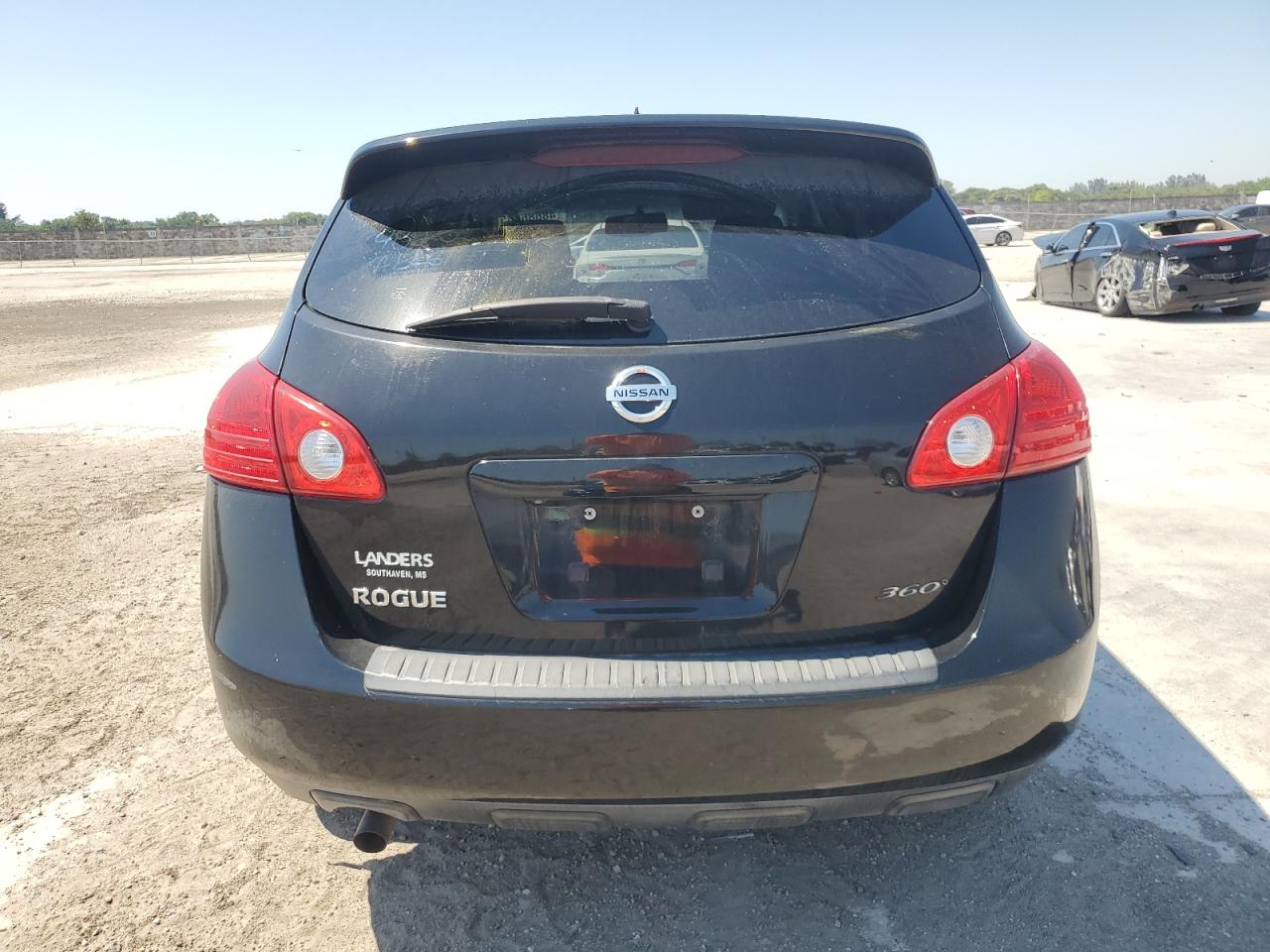 2010 Nissan Rogue VIN JN8AS5MT5AW027407 Copart auction photo, side / front end damage thumbnail 6