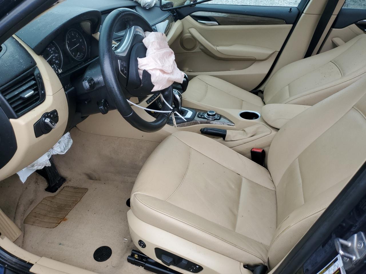 2014 BMW X1 VIN WBAVL1C5XEVY10401 Copart auction photo, rollover damage thumbnail 7
