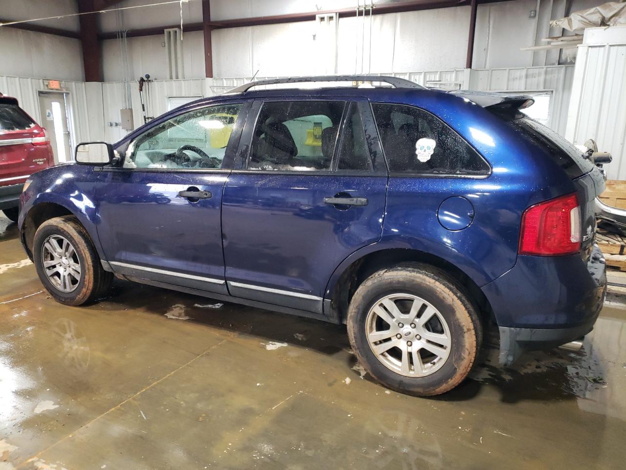 2011 Ford Edge VIN 2FMDK3GC9BBA30401 Copart auction photo, burn - engine / rear end damage thumbnail 2