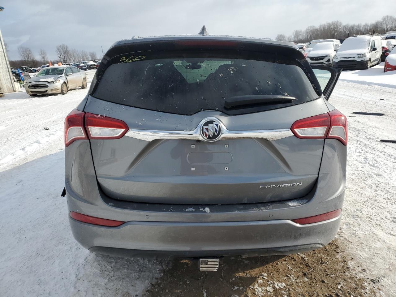 2020 Buick Envision VIN LRBFXCSA5LD098645 Copart auction photo, all over damage thumbnail 6