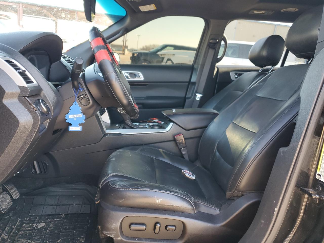 2015 Ford Explorer VIN 1FM5K7F8XFGA39955 Copart auction photo, front end / hail damage thumbnail 7