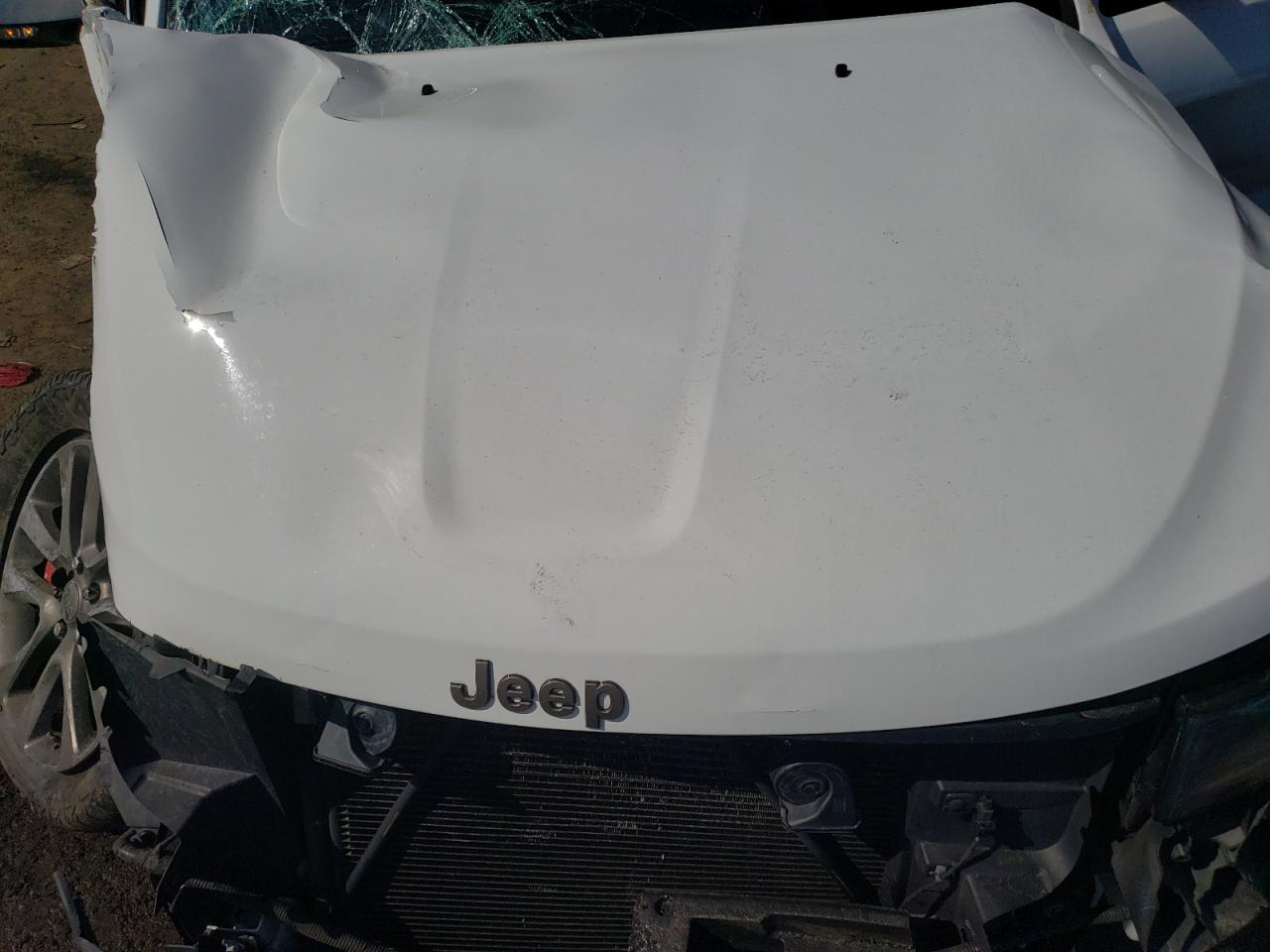 2016 Jeep Grand Cherokee VIN 1C4RJFBG6GC360531 Copart auction photo, front end / side damage thumbnail 12