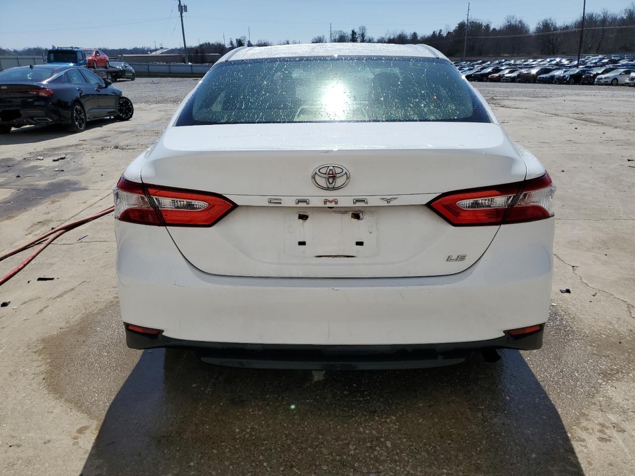 2018 Toyota Camry VIN JTNB11HK2J3020988 Copart auction photo, side / front end damage thumbnail 6