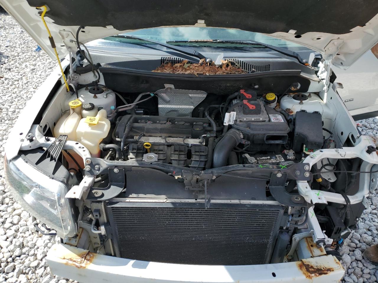 2017 Jeep Compass VIN 1C4NJCEA8HD116170 Copart auction photo, front end / side damage thumbnail 12