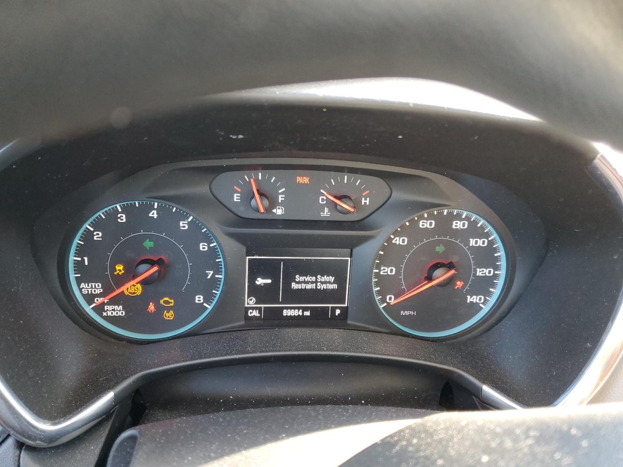 2018 Chevrolet Equinox VIN 2GNAXHEV9J6141622 Copart auction photo, front end / side damage thumbnail 9