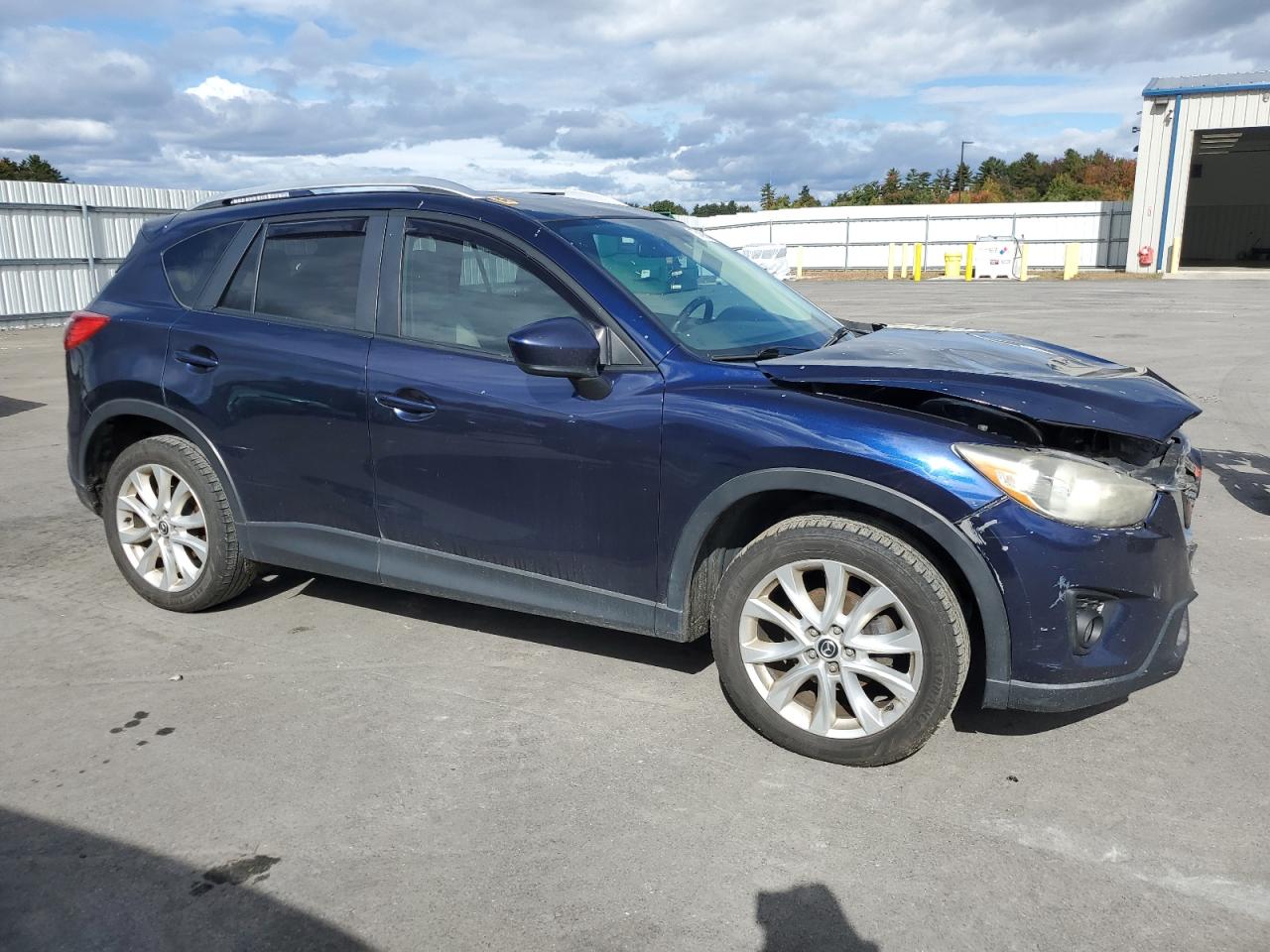 2013 Mazda CX-5 VIN JM3KE2DE3D0142786 Copart auction photo, front end damage thumbnail 4