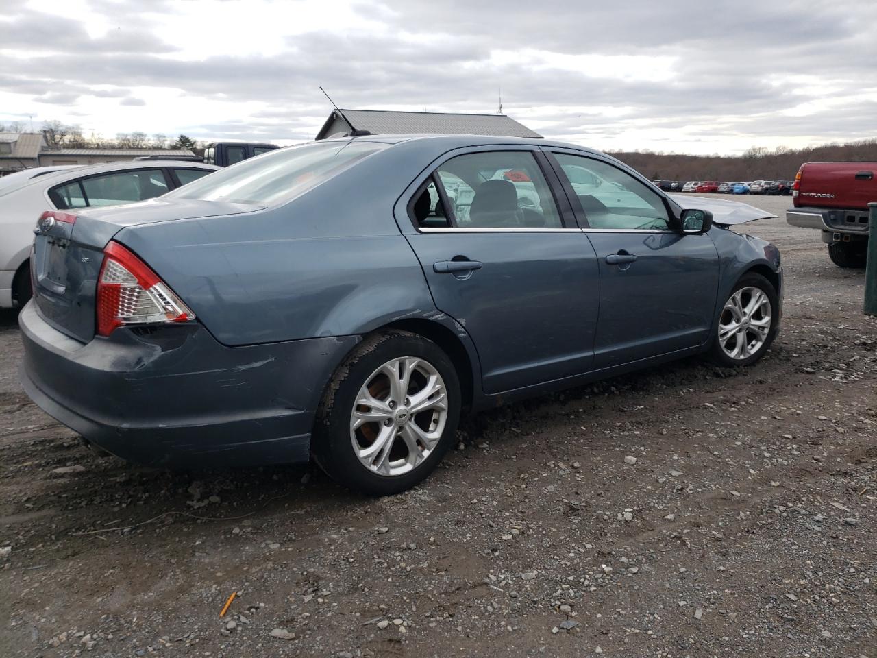 2012 Ford Fusion VIN 3FAHP0HA5CR248573 Copart auction photo, biohazard/chemical / front end damage thumbnail 3