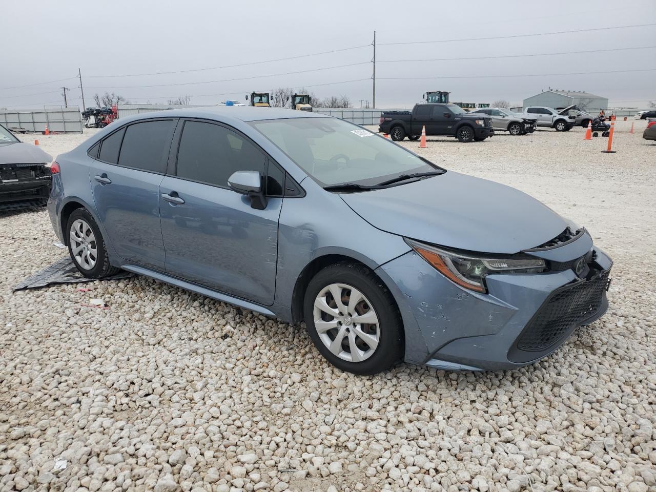 2020 Toyota Corolla VIN JTDEPRAE3LJ012058 Copart auction photo, front end damage thumbnail 4