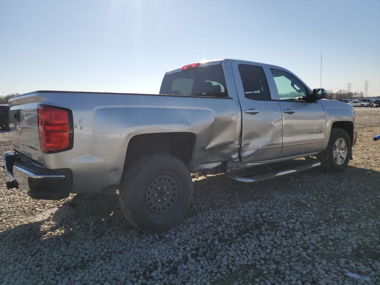 2018 Chevrolet Silverado VIN 1GCRCREH8JZ171741 Copart auction photo, side damage thumbnail 3