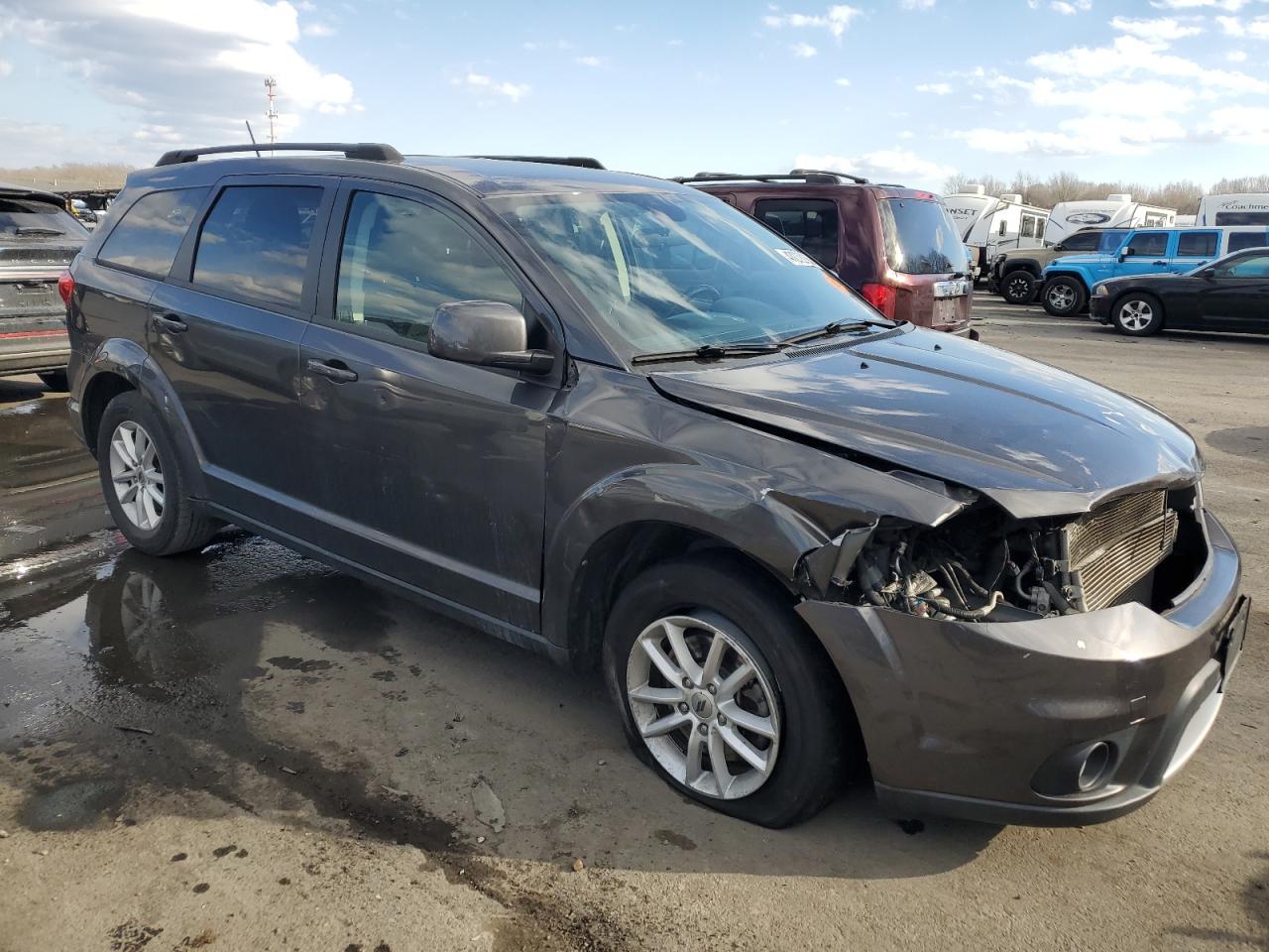 2018 Dodge Journey VIN 3C4PDDBG8JT364126 Copart auction photo, front end damage thumbnail 4