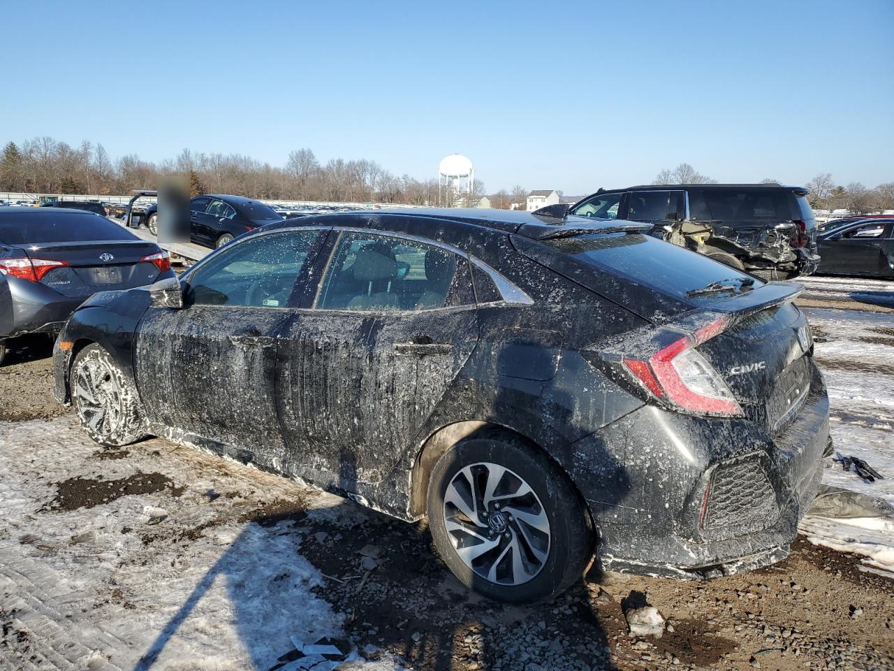 2018 Honda Civic VIN SHHFK7H21JU413422 Copart auction photo, front end damage thumbnail 2