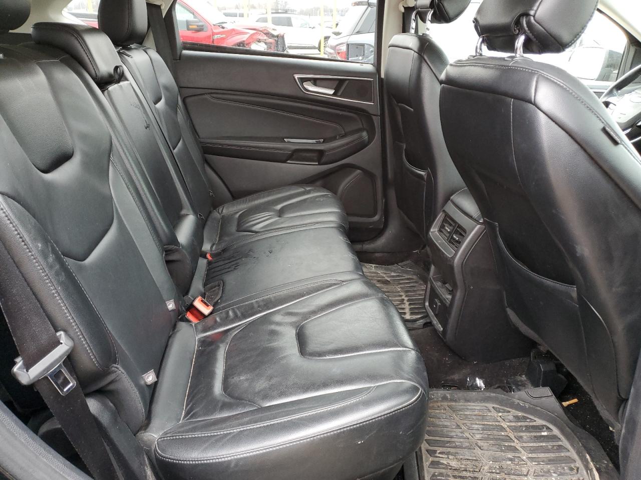 2016 Ford Edge VIN 2FMPK4K85GBB21341 Copart auction photo, front end / side damage thumbnail 11