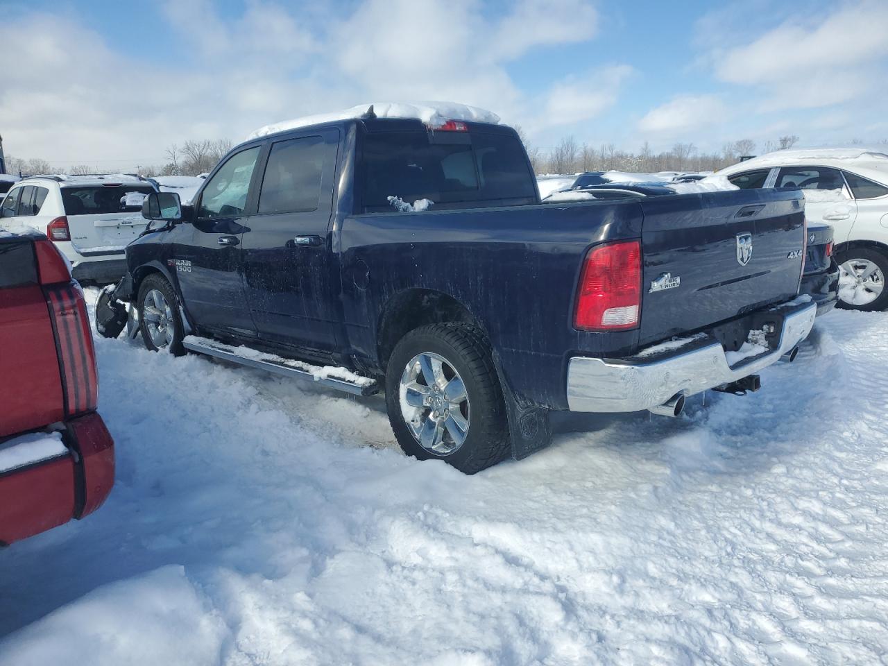 2017 RAM 1500 VIN 1C6RR7LT8HS597160 Copart auction photo, front end damage thumbnail 2