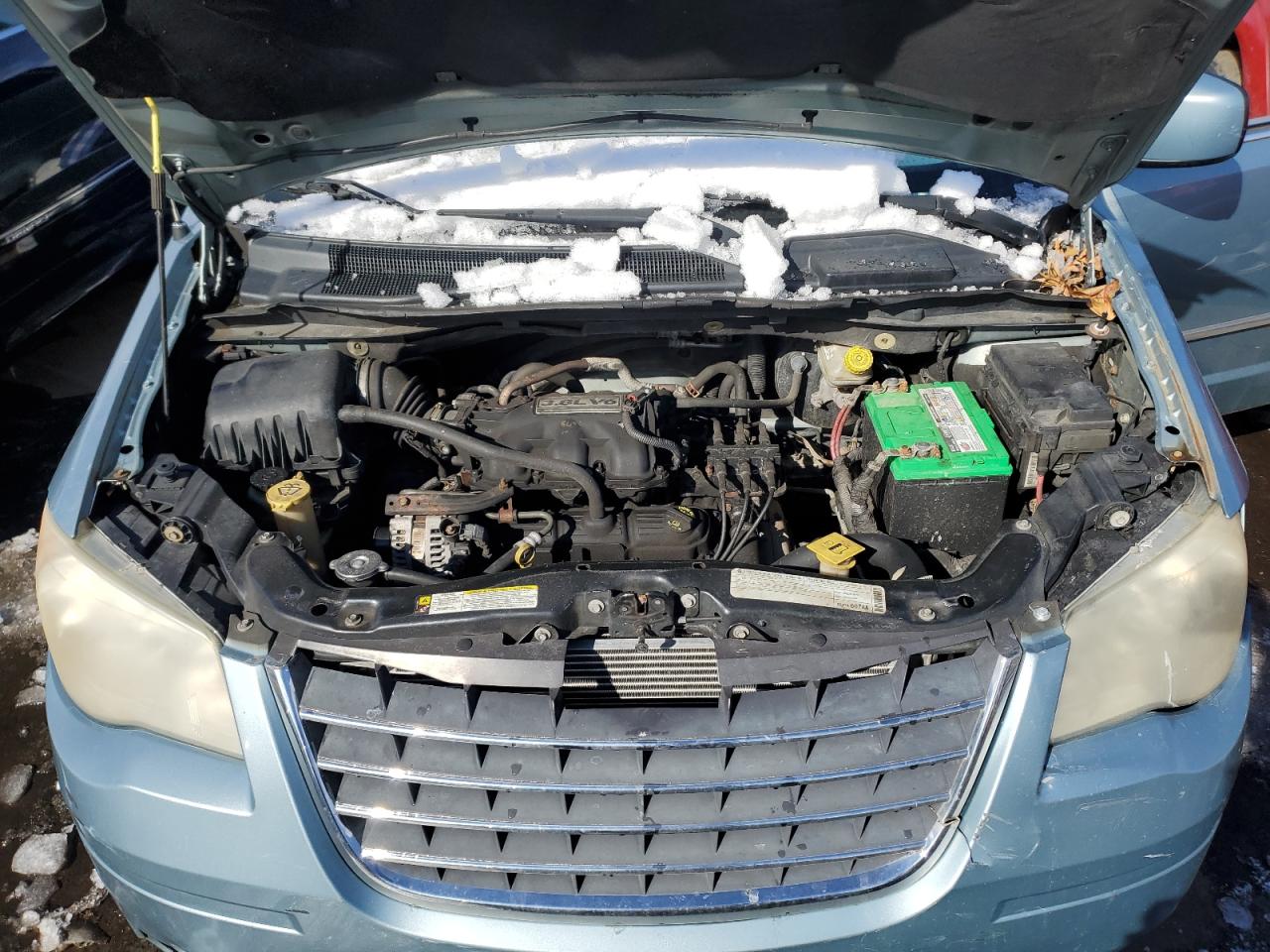 2009 Chrysler Town & Country VIN 2A8HR54159R514107 Copart auction photo, front end damage thumbnail 12