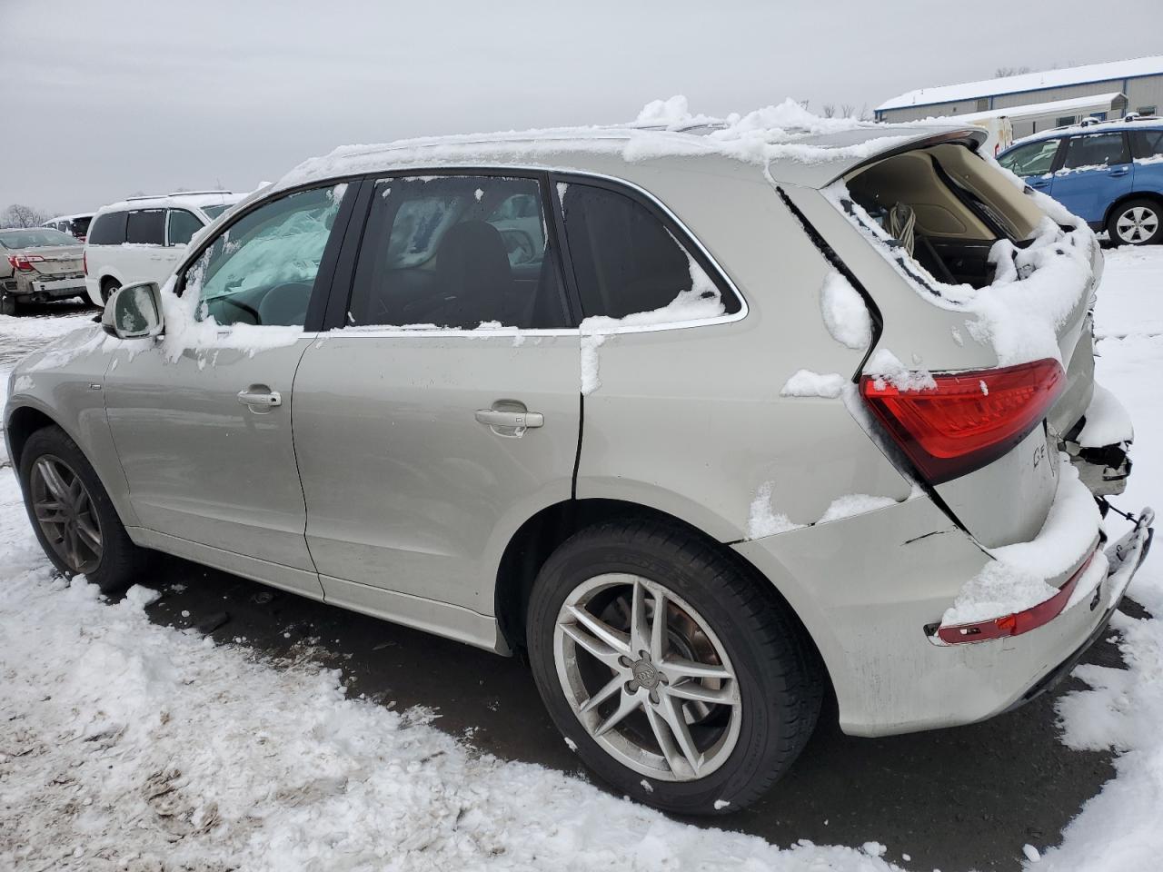 2014 Audi Q5 VIN WA1WGAFPXEA053672 Copart auction photo, rear end damage thumbnail 2
