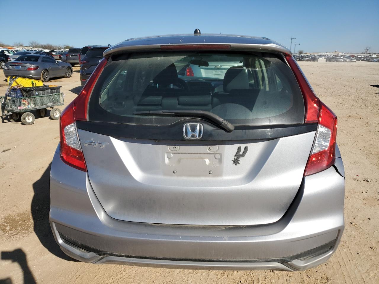 2019 Honda Fit VIN 3HGGK5H44KM716107 Copart auction photo, front end damage thumbnail 6