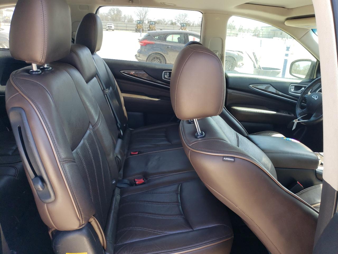 2015 Infiniti QX60 VIN 5N1AL0MN8FC518166 Copart auction photo, front end / side damage thumbnail 11