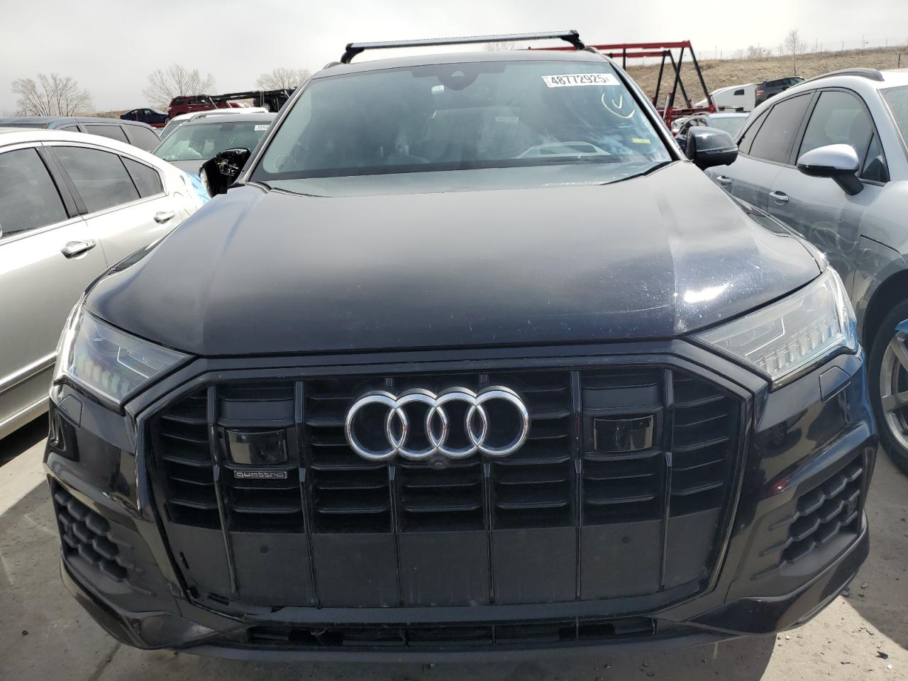 2021 Audi Q7 VIN WA1VXAF75MD026730 Copart auction photo, rollover damage thumbnail 5