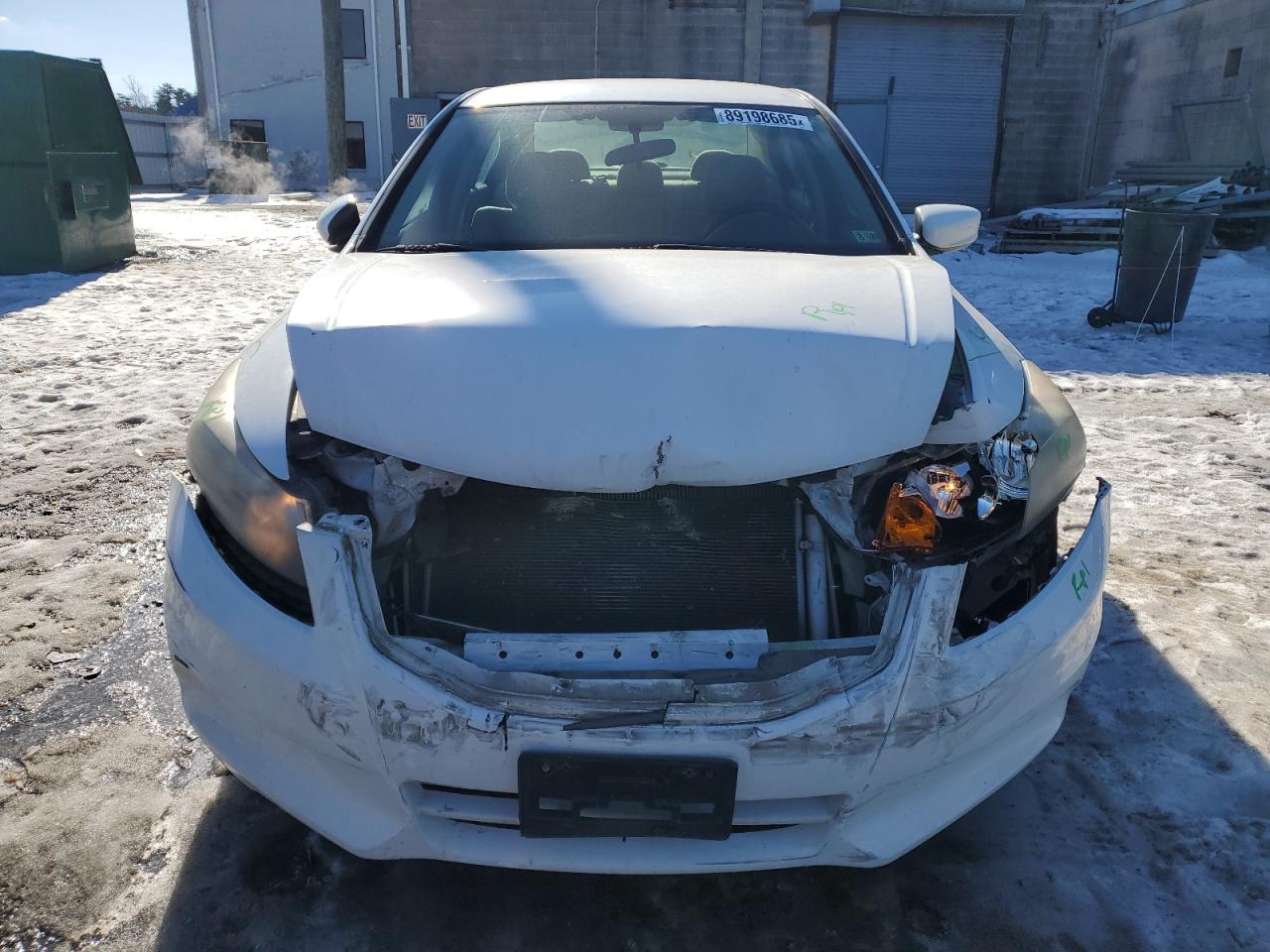 2012 Honda Accord VIN 1HGCP2F39CA164188 Copart auction photo, front end / minor dent/scratches damage thumbnail 5