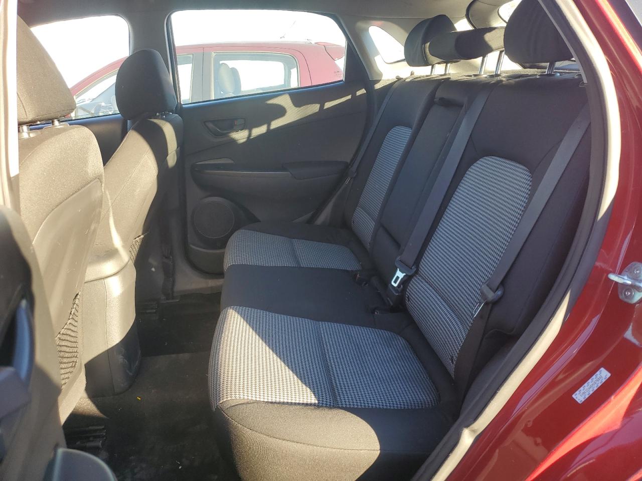 2021 Hyundai Kona VIN KM8K1CAA5MU676842 Copart auction photo, front end / side damage thumbnail 10