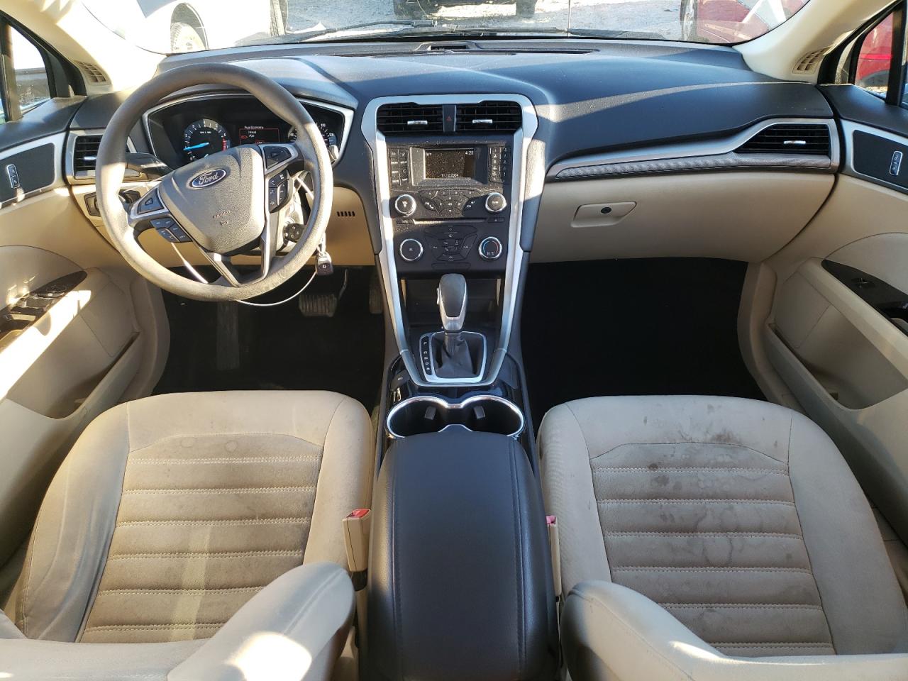 2014 Ford Fusion VIN 1FA6P0H71E5386998 Copart auction photo, rear end damage thumbnail 8