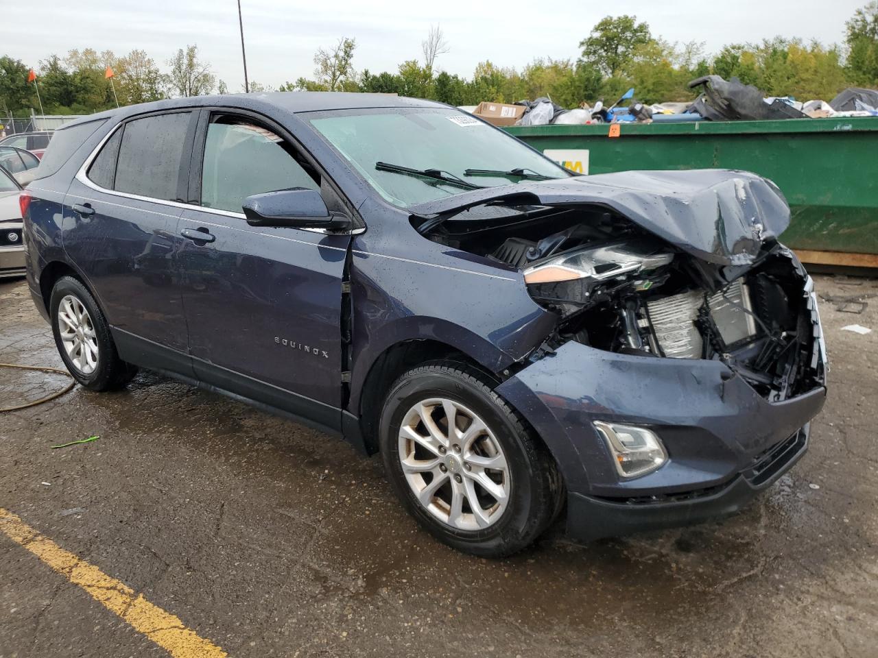 2018 Chevrolet Equinox VIN 3GNAXJEV8JL408932 Copart auction photo, front end damage thumbnail 4