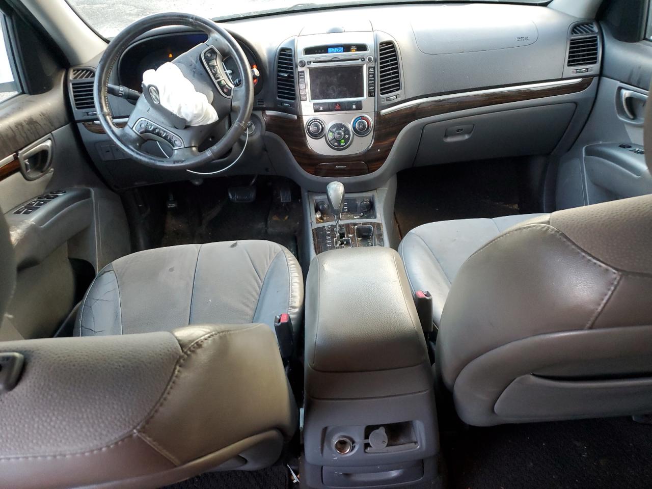 2012 Hyundai Santa Fe VIN 5XYZH4AG2CG097607 Copart auction photo, front end damage thumbnail 8