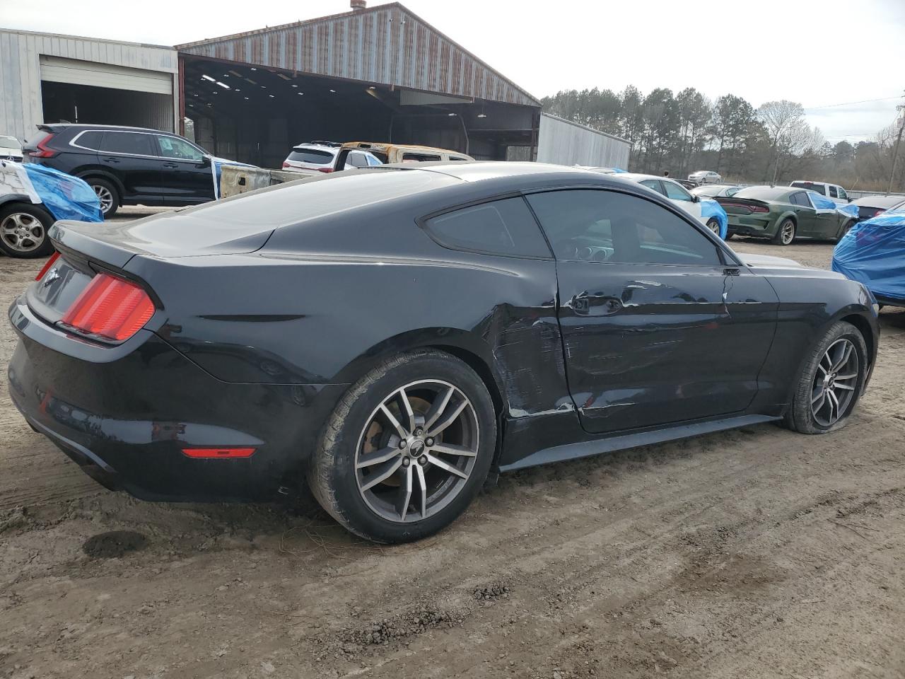 2016 Ford Mustang VIN 1FA6P8TH3G5201125 Copart auction photo, all over / side damage thumbnail 3