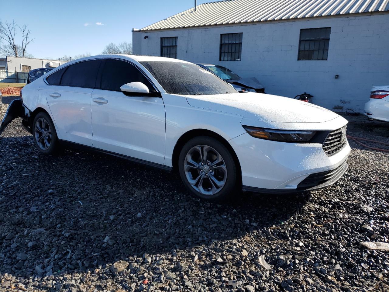 2023 Honda Accord VIN 1HGCY1F34PA023431 Copart auction photo, side / rear end damage thumbnail 4