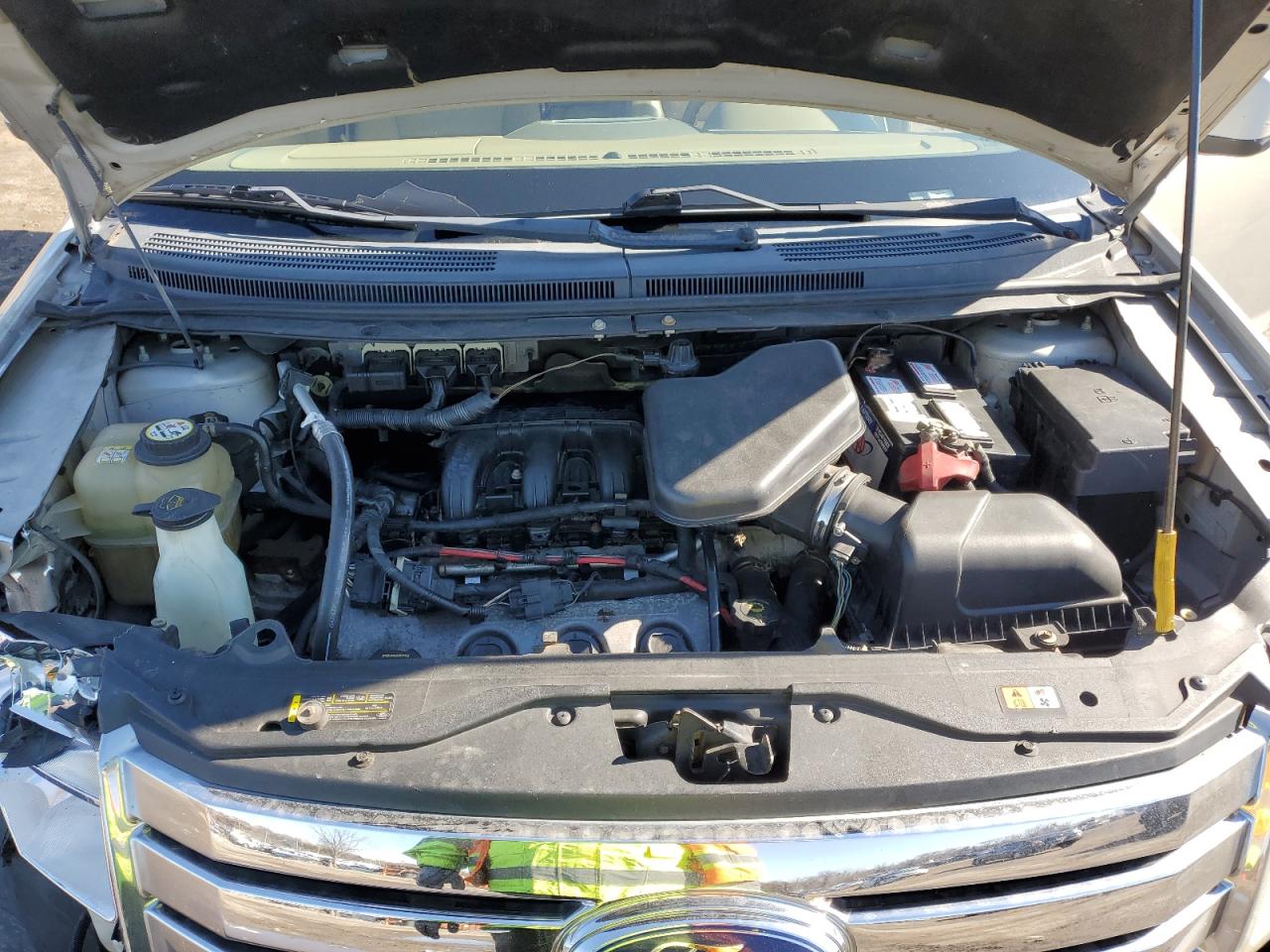2007 Ford Edge VIN 2FMDK39C17BA96073 Copart auction photo, front end / minor dent/scratches damage thumbnail 14