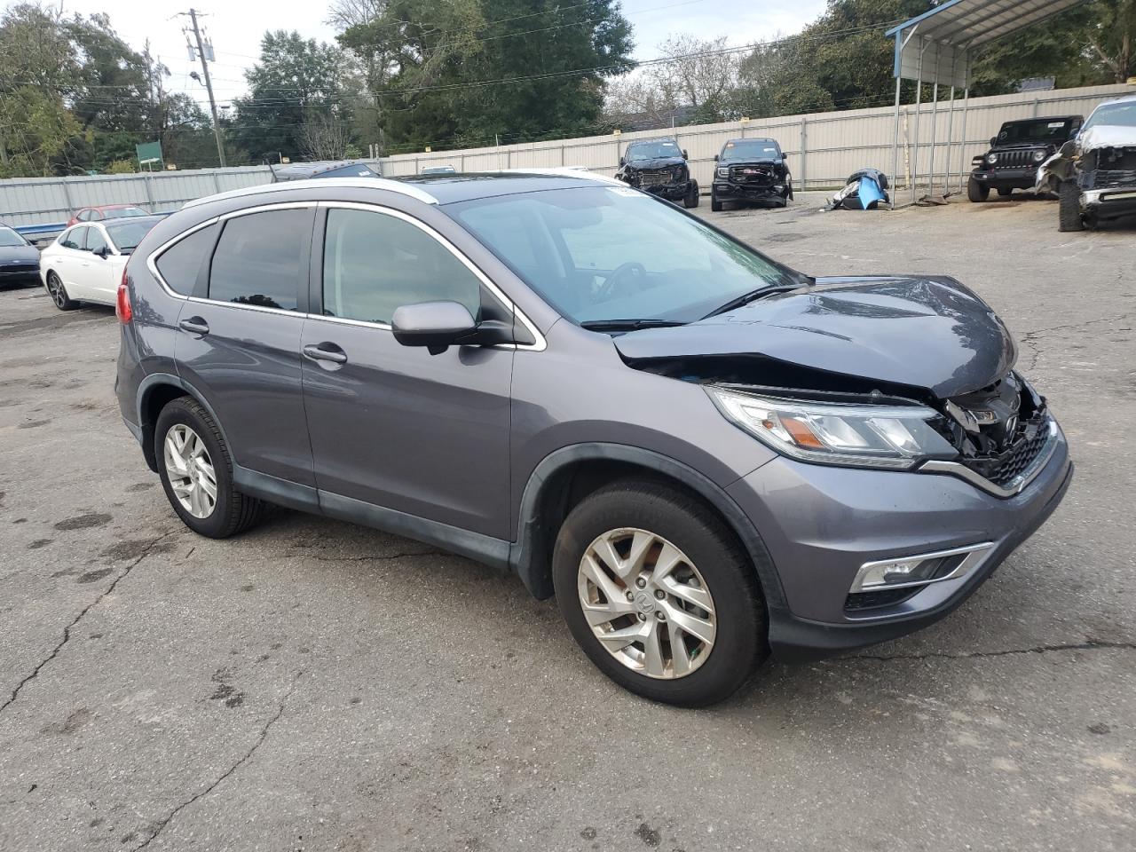2016 Honda CR-V VIN 5J6RM3H71GL027922 Copart auction photo, front end damage thumbnail 4