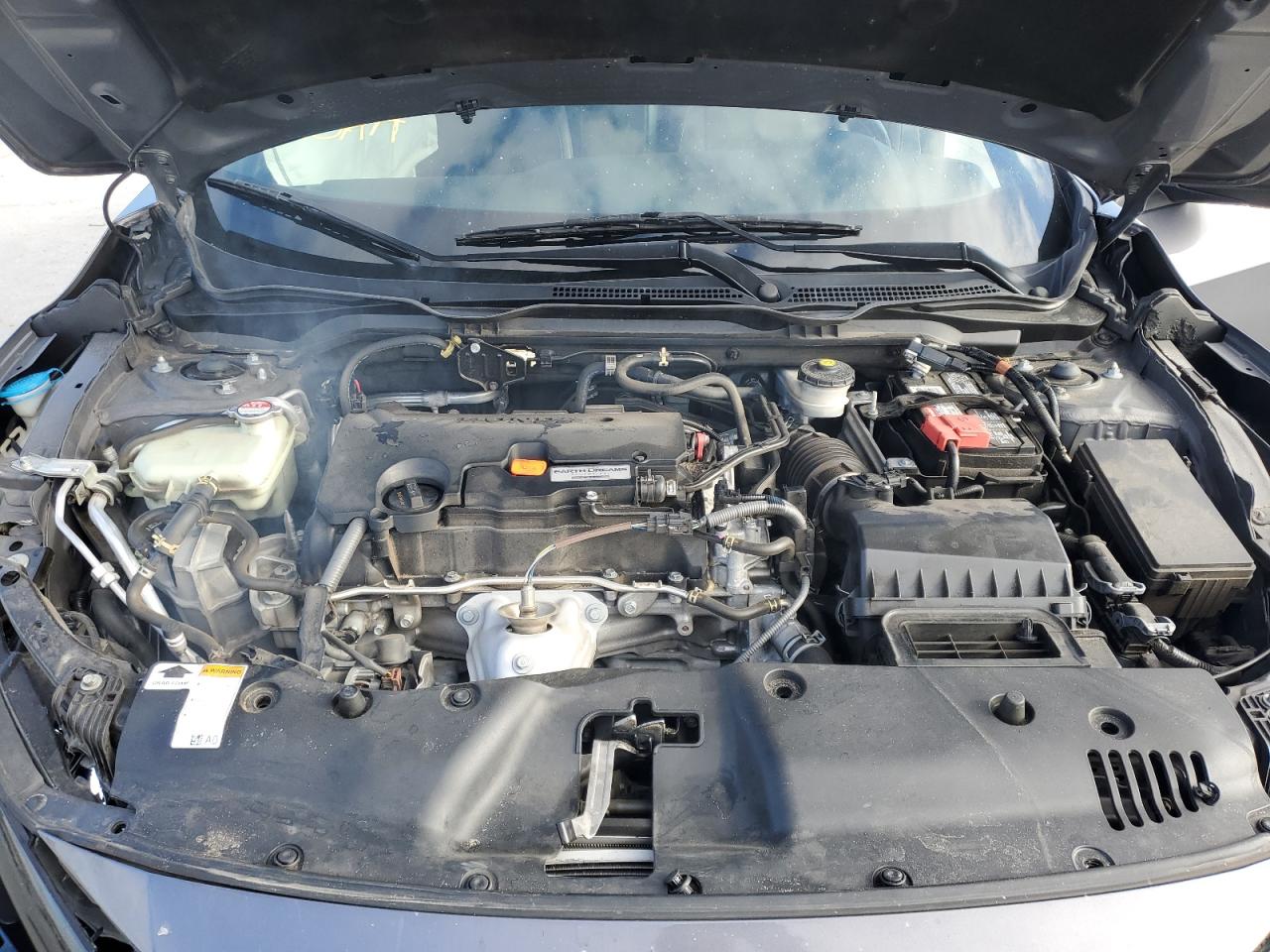 2020 Honda Civic VIN 2HGFC2F85LH507679 Copart auction photo, all over damage thumbnail 11