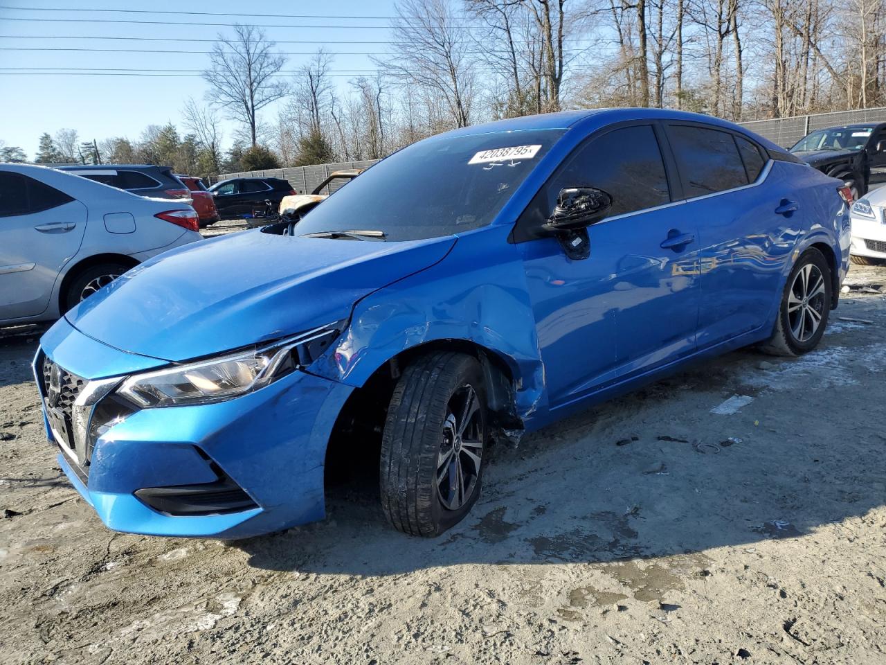 2021 Nissan Sentra VIN 3N1AB8CV3MY318519