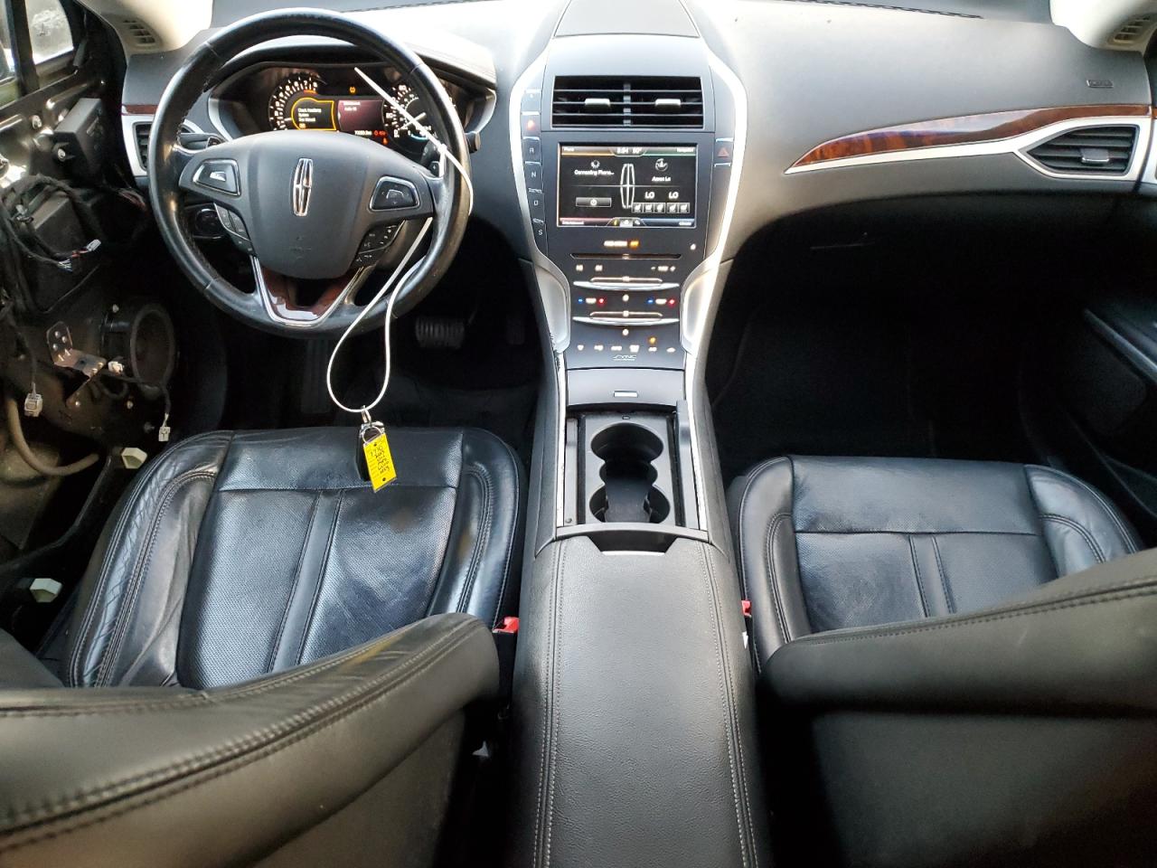 2015 Lincoln MKZ VIN 3LN6L2J9XFR608154 Copart auction photo, all over damage thumbnail 8