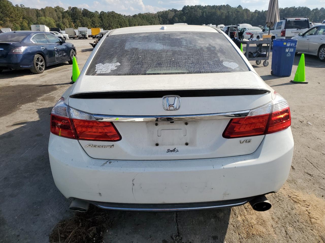 2015 Honda Accord VIN 1HGCR3F81FA018304 Copart auction photo, front end damage thumbnail 6