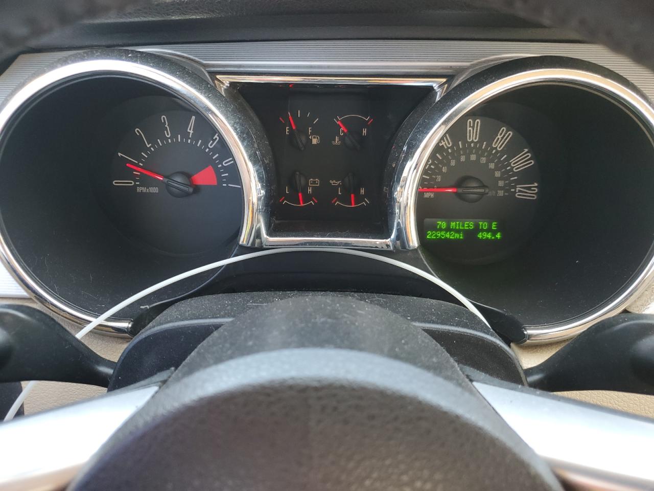 2007 Ford Mustang VIN 1ZVFT80N875283267 Copart auction photo, front end damage thumbnail 9
